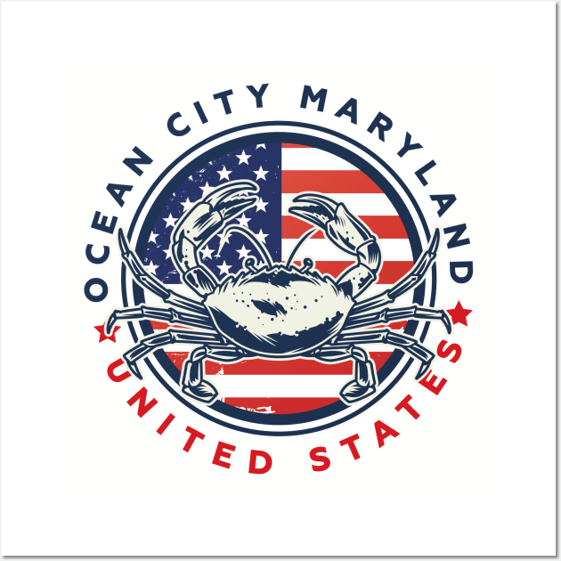 Ocean City Maryland United States Wall Art by Aldebaran